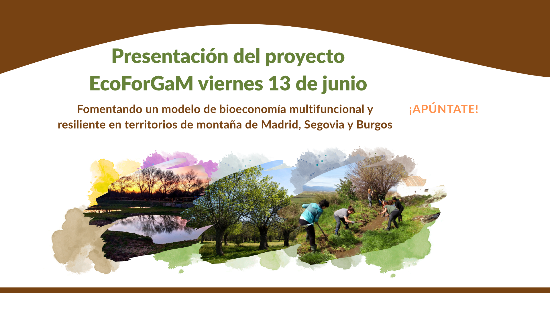 Jornada de presentación del proyecto EcoForGaM en Torrecaballeros el próximo 13 de junio