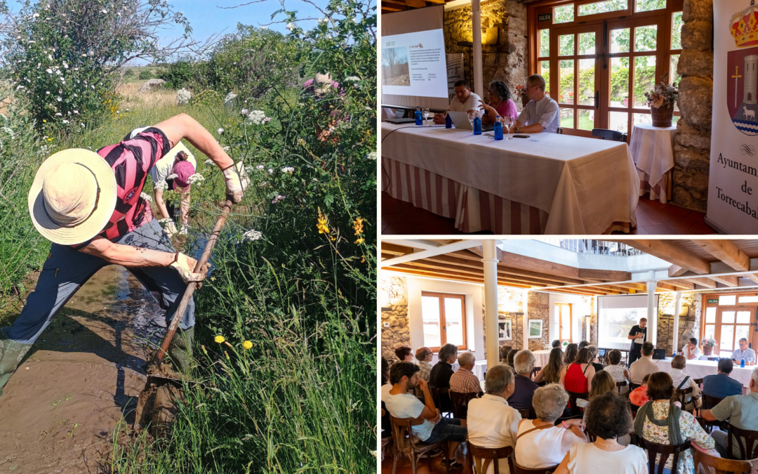 Celebrando las jornadas sobre caceras en Torrecaballeros a través de Ecoforgam