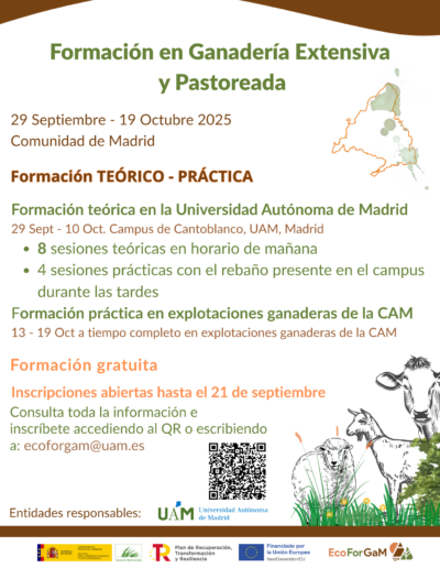 Cartel Curso pastoreo - ecoforgam