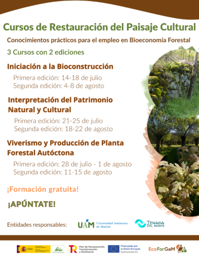 Curso de Restauración del paisaje natural - Ecoforgam