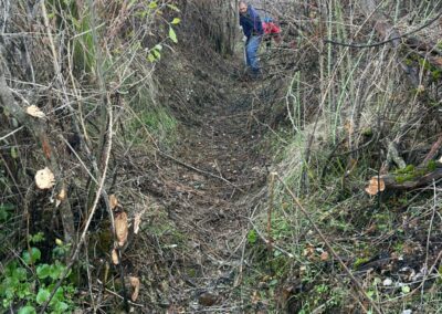 Hacenderas en Torrecaballeros para el mantenimiento y recuperación de caceras