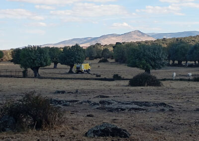 Hacenderas en Revenga para la plantación de Olmos