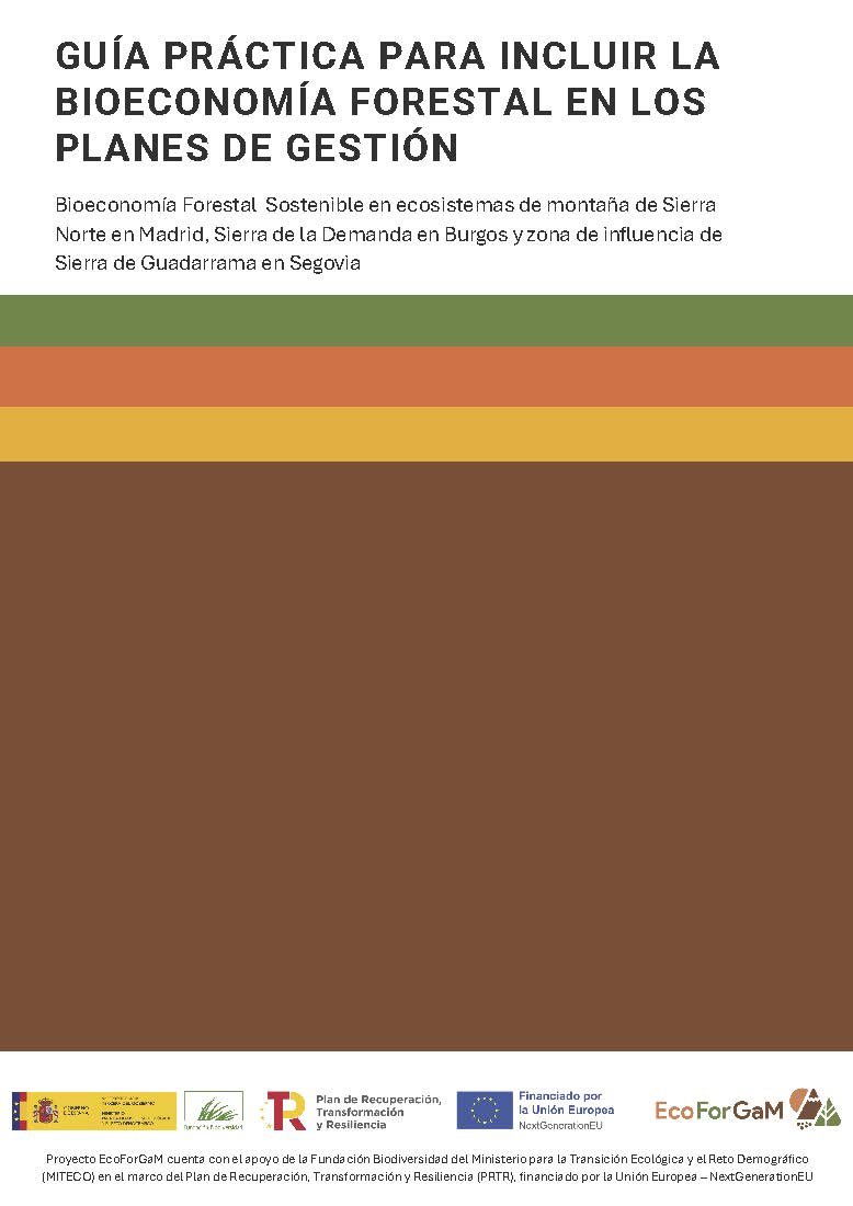 Guía práctica bioeconomía forestal en planes de gestión