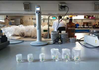 Estudio de compost y muestras en granjas para aumentar la biomasa forestal