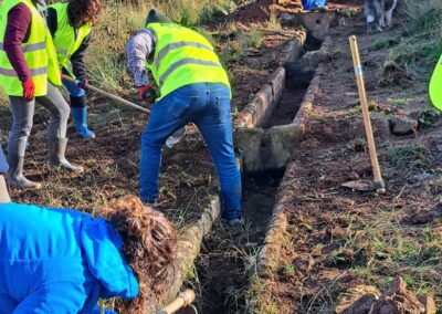 Recuperación de fuentes con acciones de voluntariado