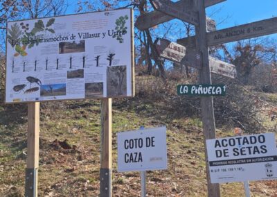 Definición y señalización de sendas rutas interpretativas